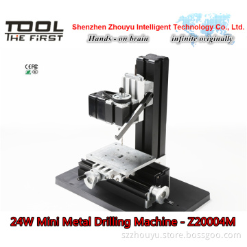 Mini 24W Metal Drilling Machine DIY tool for hobby ,model making